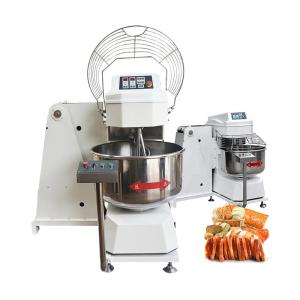Wholesale tip: Self Tipping Double Speeds Spiral Bakery Dough Kneader Factory Price Bread