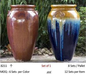 Wholesale garden decoration: Ceramic Pots