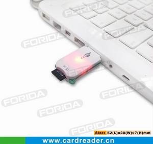 Wholesale Card Readers: USB 2.0 Single  Memory Card Reader