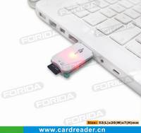 USB 2.0 Single Memory Card Reader