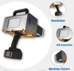 Wholesale printing anti-counterfeit: Small LCD Touch Screen Control Portable Handheld with Lithium Battery Electric Engraving Machine