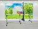 CMYKW UV Ink Print Adhesive Wall Art 3D Wall Printer Amazing UV Oil Print Painting Machine