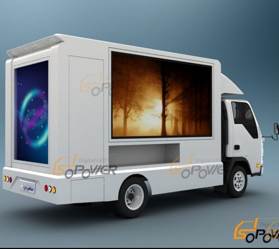 SoPower Light Digital LED  Van  Advertising  Truck Itruck 6 