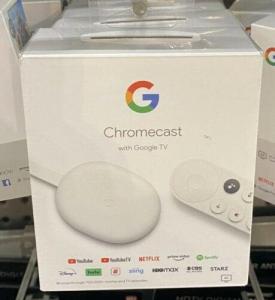 Google Chromecast cheapest with Google TV 4k wholesale lot of 3