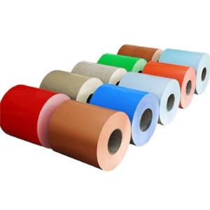 Wholesale embossing roller: Double Coated Color Painted Metal Roll Paint Galvanized Zinc Coating 0.6mm PPGIPPGLSteel