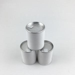 Wholesale canister: Hot Sale Airtight Small Easy Peel Off Lid Paper Canister Paper Can