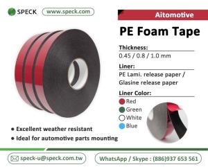 Wholesale plastic film: PE Foam Tape Polyethylene Foam Tape Mounting Automotive Parts Mirrors and Car Trims