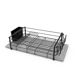Wholesale Kitchen Furniture: Diatomte Kitchen Dish Draining Rack Plate Rack Dish Storage Holders Organizer Dish Mat