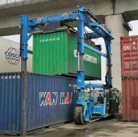 SPEO 35T Container Straddle Carrier Truck with Automatic Spreader