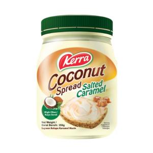 Wholesale canned vegetables: Kerra Coconut Spread (Salted Caramel) 380g