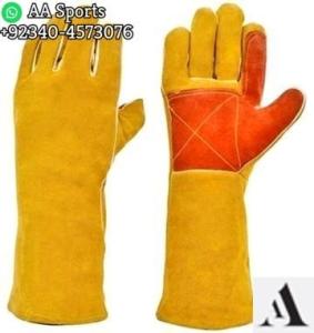 Wholesale tig glove: Welding Leather Labour Gloves Safe Hand Fo Safety Cable Construction Buling Line Till Man 707