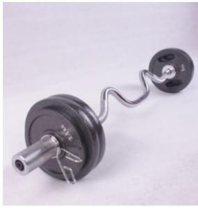 Wholesale fitness equipment: Fitness Equipment Adjustable Barbell Plate Straight or Curl Bar Barbell