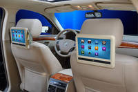9 Inch Car Tv Back Seat Dvd Screen Headrest Monitor With Touch