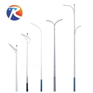 Wholesale all one one solar street lamp: 3-12 M Hot-DIP Galvanized Pole Outdoor Lighting Pole for LED Street Light