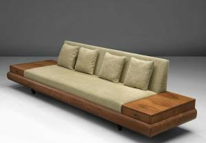 Wholesale cushions: Solid Wood Sofa with Cushion