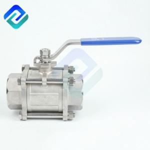 Wholesale plastic water shut off: Hot Selling Stainless Steel 3 PCS 1/4~4 Inch Stainless Steel 304/316 Ball Valve