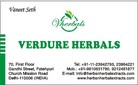 Verdure Herbals Company Logo
