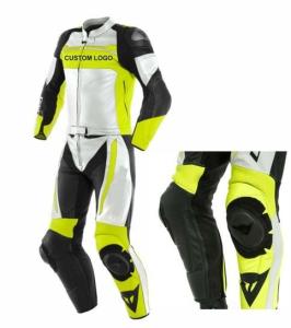 Wholesale leather racing suit: Motor Bike Two Piece Suit
