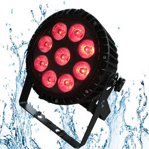 Wholesale waterproof par light: Cheap 9X15W RGBWA Waterproof Outdoor LED Par,IP65 LED Stage Lighting,LED Par Light