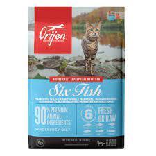 Wholesale plant food: ORIJEN Grain Free Six Fish Dry Cat Food