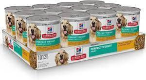 Wholesale canned vegetable: Hill's Science Diet Adult Perfect Weight Hearty Vegetable & Chicken Stew Canned Dog Food