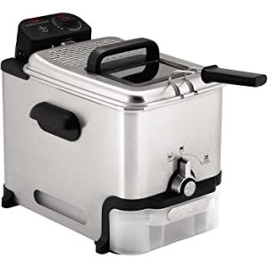 Wholesale stainless steel basket: T-fal Deep Fryer with Basket, Stainless Steel, Easy To Clean Deep Fryer, Oil Filtration,
