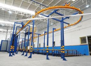 Wholesale conveyors: Industrial Powder Booth/Powder Oven Paint Booth Conveyor System