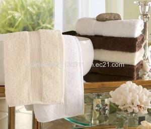 Wholesale compressed towel: 100% Cotton Hotel White Hand Towel