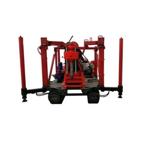 Wholesale portable winch: The Latest Small Portable Water Well  Hydraulic 200 Meters Mine Borehole Core Drilling Rig