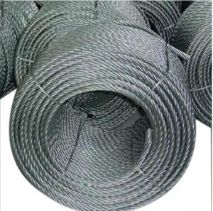 Wholesale galvanized steel wire rope: Flexible Galvanized Steel Wire Rope 6X12+7FC