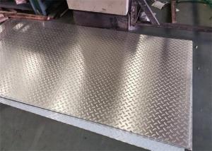 Wholesale pvc edge trim: Checkered Diamond Stainless Steel Metal Sheet 304 316L Pattern SS Embossed Sheet