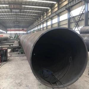 Wholesale api 5l x60 pipes: Astm A53 Long 50 Meters SSAW Steel Pipe Tube for Water Pipeline Project