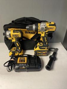 Wholesale drill: Dewalt 18V Combo Kit Cordless Drill & Impact Driver 2x Batteries Charger & Case