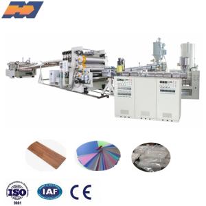 Wholesale precision plastic mould: PVC Sheet with Coating Extrusion Machine PVC Sheet Production Line Sheet Making Machine