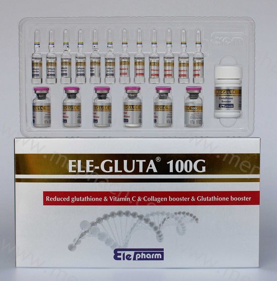 ELE Gluta Injection for Skin Whitening, 100G/50G/30G