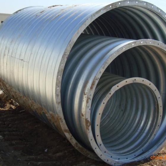 Elliptical Galvanized Metal Steel Corrugated Culvert Pipe(id:10749575 ...