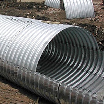 Elliptical Galvanized Metal Steel Corrugated Culvert Pipe(id:10749575 ...