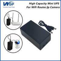 Lithium Ion Cell DC Input UPS Battery Backup Mini Online UPS 12v 2a for Security System