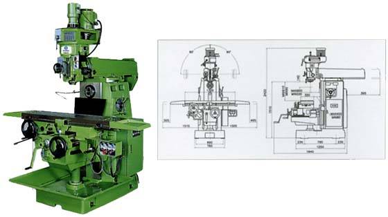 Horizontal Milling Machine >> Turret Type Vertical Horizontal Milling Machine Id 508604 Horizontal Milling Machine >> Turret Type Vertical Horizontal Milling Machine Id 508604
