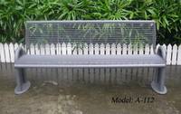 Metal Bench Park Bench Outdoor Seat For Public Spaces Id 6918071