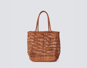 Wholesale beach bag: Women Leather Woven Bags Manufacturer