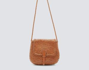Wholesale flatting: Crossbody Woven Leather Bag Manufacturer in India