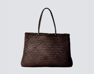 Wholesale fashion hand bag: Leather Woven Bags Menufecturer in India