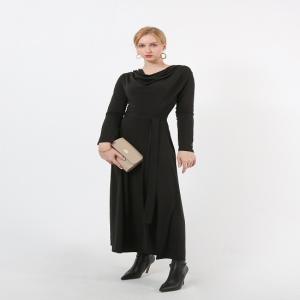 Wholesale shirs: Korean Knit Shirring Long Dress ( EM-016 )