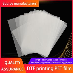 Wholesale heat transfer machine: Dtf Film Heat Transfer PET Film for Powder Shaking Machine Printing Heat Press