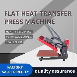 Wholesale t: Wholesale Manual Hand Flat Heat Press Machine for T-Shirt Sublimation Printing