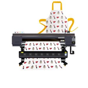 Wholesale fabric printing machine: I3200 2.2m Digital Textile Printing Machine Banner Polyester Fabric Inkjet Sublimation Printer