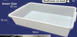 Wholesale seafood: Plastic Tray Frozzen