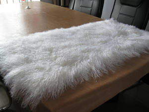 Wholesale wool blanket: Long Wool Tibetan Sheepskin Blanket for Furniture and Garment
