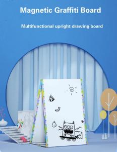 Wholesale toy manufacturer: Durable Folding Dry Erase White Board Marker Pen Magnetic Drawing Board for Kids